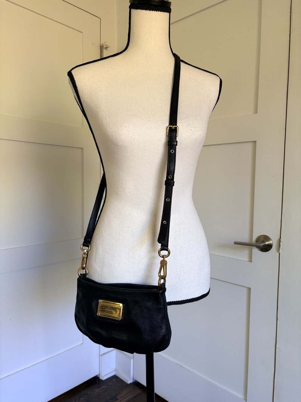 Marc by Marc Jacobs Standard Supply Workwear Black Leather Crossbody Bag - Picture 9 of 9